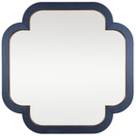 Swiss Wall Mirror - Blue / Mirror