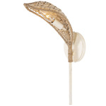 Century Palm Wall Light - Off White / Natural