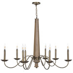 Dinner At Chandelier - Brass