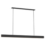 Cloak Linear Chandelier - Nightshade Black