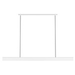 Cloak Linear Chandelier - Matte White