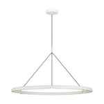 Cloak Chandelier - Matte White