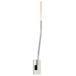 Lajos Wall Sconce - Polished Nickel / Opal Etched