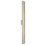 Bloccare Bathroom Vanity Light - Satin Nickel / Clear Crystal