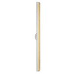 Bloccare Bathroom Vanity Light - Polished Nickel / Clear Crystal
