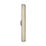 Emera Bathroom Vanity Light - Satin Nickel / Clear Crystal