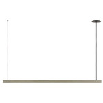 Lino Linear Chandelier - Black / Concrete
