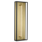 Enferme Outdoor Wall Light - Black / Clear