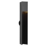 Christov Outdoor Wall Light - Black / Aluminum