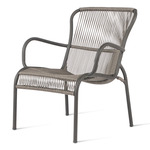 Loop Outdoor Lounge Chair - Fossil Grey