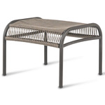 Loop Outdoor Footrest - Fossil Grey
