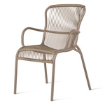 Loop Outdoor Dining Chair - Taupe