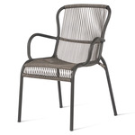 Loop Outdoor Dining Chair - Fossil Grey
