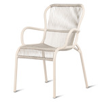 Loop Outdoor Dining Chair - Dune White