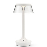 Bon Jour Unplugged Portable Table Lamp - Almost White