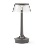 Bon Jour Unplugged Portable Table Lamp - Dark Gray
