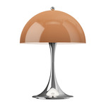 Panthella 250 Portable Table Lamp - Brown / Chrome