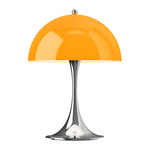 Panthella 250 Portable Table Lamp - Orange / Chrome