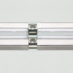 Monorail Conductive Connector - Overstock - Satin Nickel