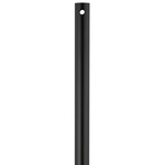 Fan Downrod 0.5 Inch Diameter - Overstock - Matte Black