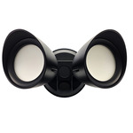 Dual Head Security Light - Black