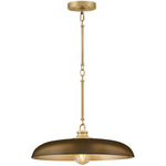Sadie Pendant - Lacquered Brass / Heritage Bronze