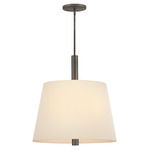 Clive Pendant - Slate Bronze / Off White