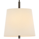 Clive Pendant - Slate Bronze / Off White