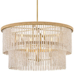 Indra Chandelier - Lacquered Brass