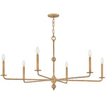 Ansel Chandelier - Burnished Gold