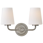 Mckenna Bathroom Vanity Light - Antique Nickel / Etched Opal