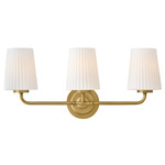 Mckenna Bathroom Vanity Light - Lacquered Brass / Etched Opal
