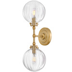 Helene Wall Sconce - Lacquered Brass