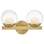 Sunni Bathroom Vanity Light - Lacquered Brass