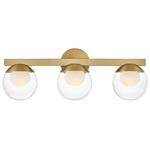 Sunni Bathroom Vanity Light - Lacquered Brass