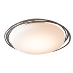Nova Color-Select Ceiling Flush Light - Oil Rubbed Bronze / Opal