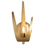 Caribou Wall Sconce - Modern Brass