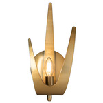 Caribou Wall Sconce - Modern Brass
