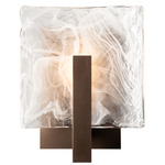 Arc Outdoor Wall Sconce - Coastal Bronze / White Swirl