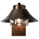 Stowe Outdoor Dark Sky Wall Sconce - Coastal Bronze / Clear