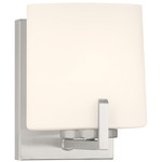 Mirelle Wall Sconce - Brushed Nickel / Etched Opal