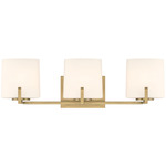 Mirelle Bathroom Vanity Light - Legacy Brass / Etched Opal