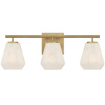 Siena Bathroom Vanity Light - Legacy Brass / Alabaster