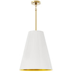 Chrissy Pendant - Modern Brass/Matte Daisy/Matte Gold / Matte Daisy / Matte Gold