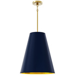Chrissy Pendant - Modern Brass/Matte Midnight/Matte Gold / Matte Midnight Blue / Matte Gold