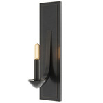 Goldie Rectangular Wall Sconce - Deep Patina Bronze