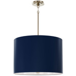 Jack Pendant - Polished Nickel/Matte Midnight/Matte Silver / Matte Midnight Blue / Matte Silver