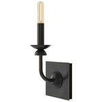 William Wall Sconce - Deep Patina Bronze / White