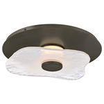 Iona Convertible Wall / Semi Flush Ceiling Light - Black Oxide