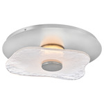 Iona Convertible Wall / Semi Flush Ceiling Light - Polished Nickel